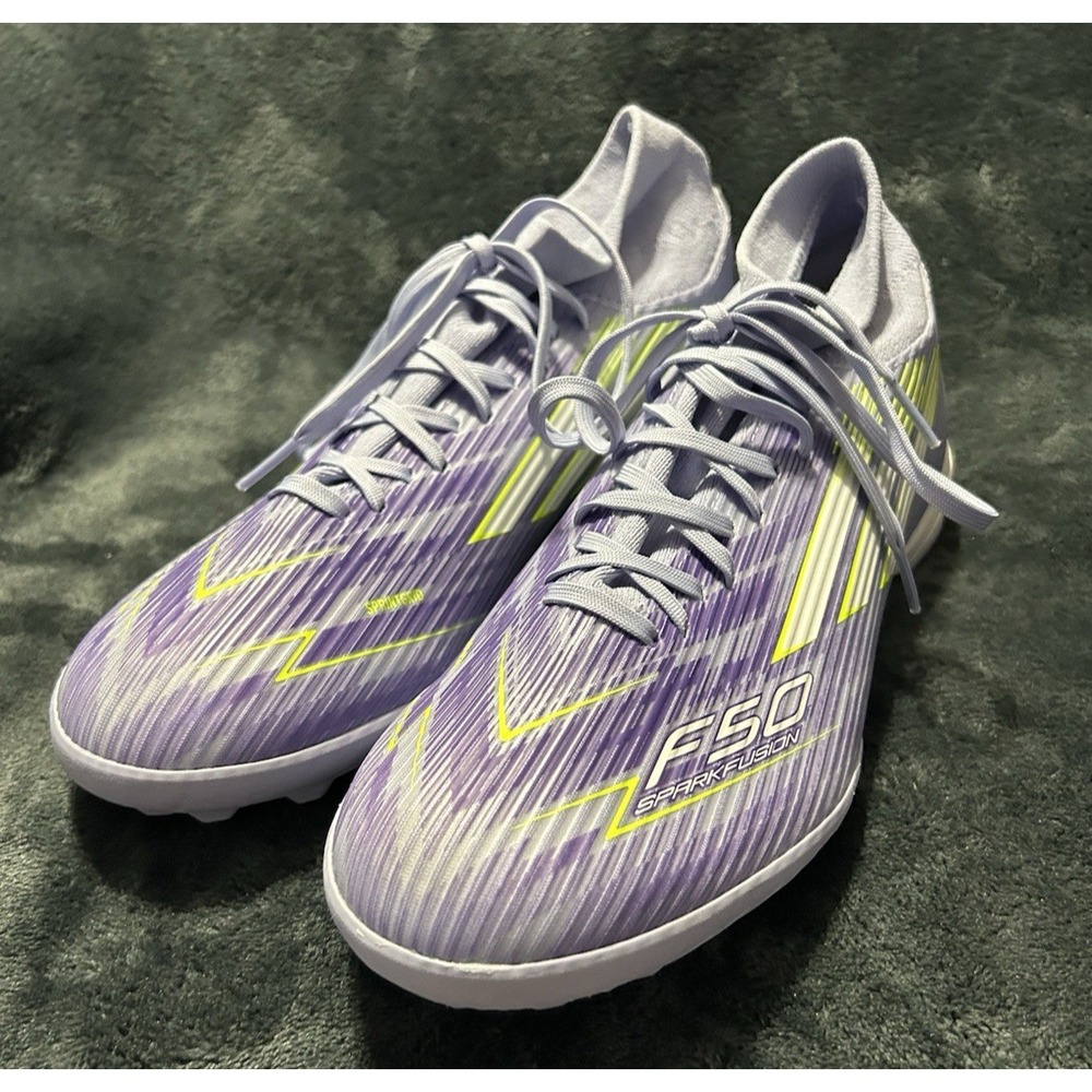 Adidas F50 Series Abrasion Resistant Soccer Shoes Women's 10.5 Purple - JI0014